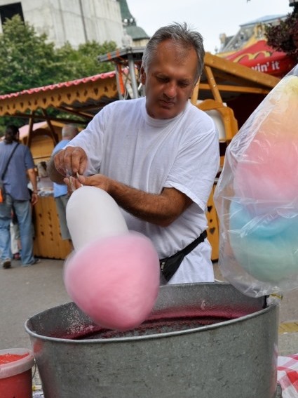  Šećerna vuna u obliku pečurke